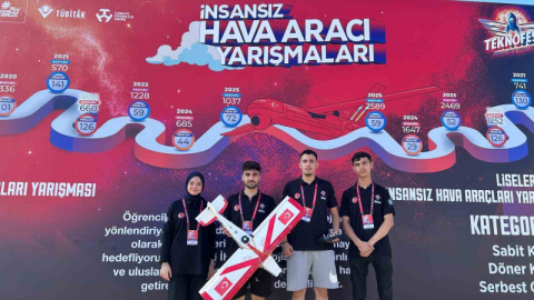 Bursa ekibi insansız hava yarışında 6.oldu