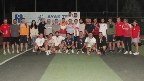 İMO Bursa Şubesi’nden ayak tenisi turnuvası