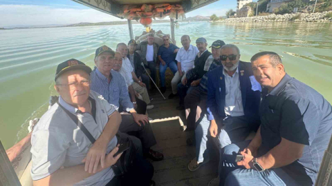 Gazi ve şehit yakınları, Gölyazı’ya hayran kaldı