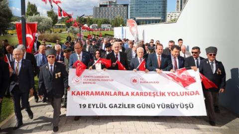 Valilikten 19 Eylül Gaziler Günü kutlaması