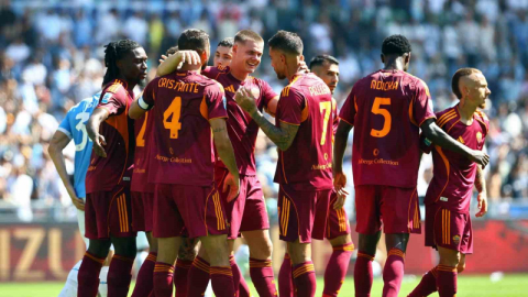 Derbide kazanan Roma