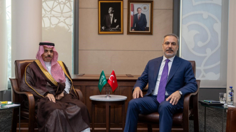 Dışişleri Bakanı Fidan, Suudi Arabistan Dışişleri Bakanı Al Suud ile görüştü