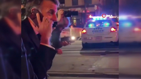 New York’ta polisin durdurduğu Macron, Trump’ı aradı