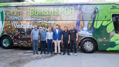 Çınaralp Otomotiv’in Bursaspor için bağışladığı otobüsün yenilenme süreci yakından takip edildi