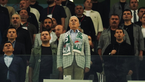 Mustafa Bozbey: "Her zaman yanındayız Bursaspor’umuz"