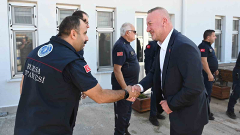 Karabatı: "Kahraman itfaiyecilerimizin her zaman yanındayız"