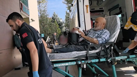 Spiralle el, kol ve bacağını kesen adam yaralandı
