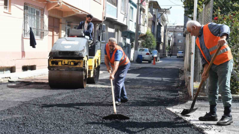Osmangazi’de 9 ayda 29 bin ton asfalt yaması yapıldı