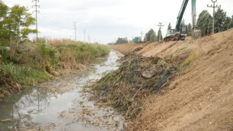 Bursa Yenişehir'de kanallarda kapsamlı temizlik