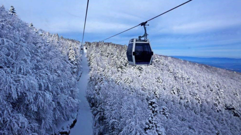 Uludağ’da sezonun ilk karı yağdı