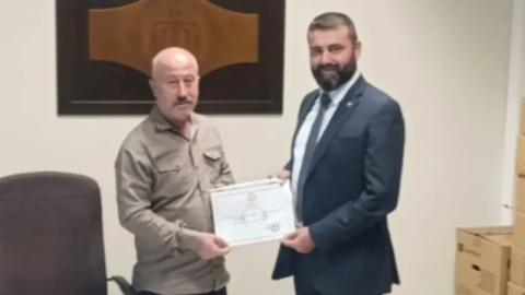 İYİ Parti Mudanya’da Ersin Erdönmez mazbatasını aldı