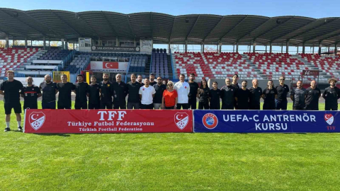 UEFA C Kursu 10 ilde yapıldı