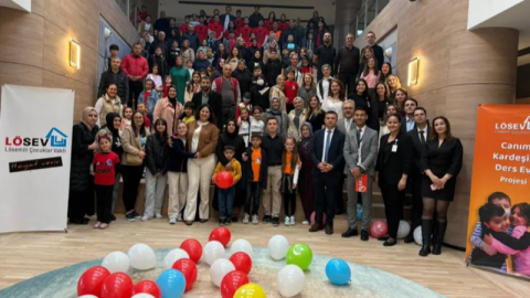 Bursa Lösev'de Canım Kardeşim Ders Evi’nin ilk zili çaldı