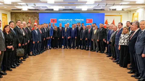 Türkiye-Arnavutluk iş dünyası Tiran’da buluştu