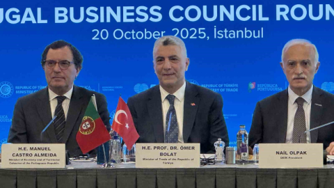 Bakan Bolat, Portekiz’le ticaret rakamlarını açıkladı: 3 milyar dolar
