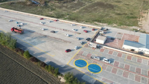 Bursa İnegöl'de yeni sürücü eğitim alanı faaliyete geçti