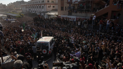 Filistin Sağlık Bakanlığı: "15 sivilin cenazesi teslim alındı"