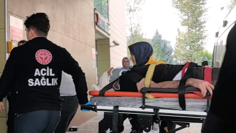 Başına makine çarpan işçi kanlar içinde kaldı