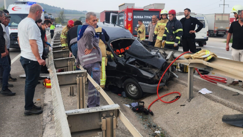 Bursa’da feci kaza: 4 yaralı