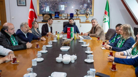 Osmangazi Belediyespor’dan Enes Çelik'e ziyaret