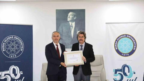 BUÜ’ye İl Sağlık Müdürlüğü’nden özel sertifika