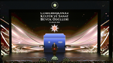 Cumhurbaşkanlığı Kültür ve Sanat Ödülleri Veriliyor