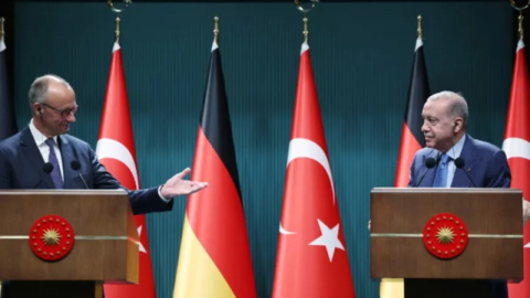 Erdoğan-Merz görüşmesi