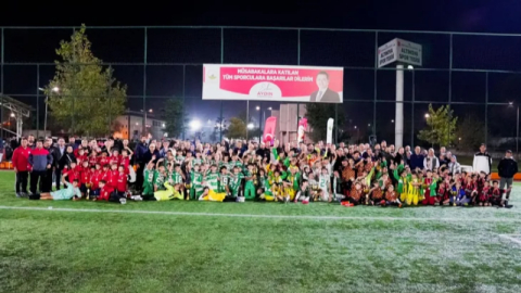 Osmangazi’de Cumhuriyetin ışığı sporla birleşti