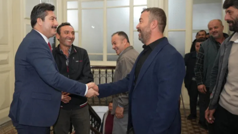 “Mahmudiye Sakinleri Başkan Özel’i Ziyaret Etti”