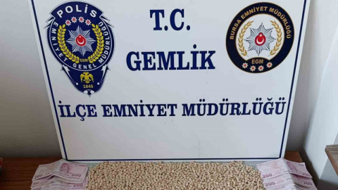 Bursa’da durdurulan araçtan uyuşturucu çıktı