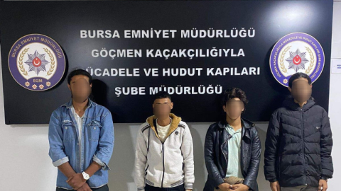 Bursa’da Göçmen Kaçakçılığı Operasyonları