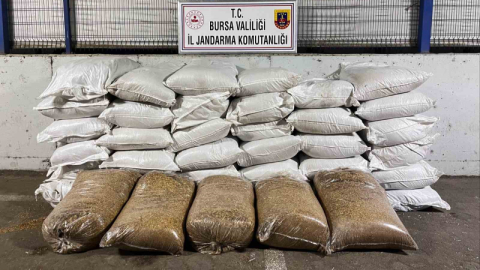 Jandarmadan kaçak sigara operasyonu