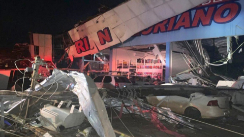 Brezilya’nın Parana eyaletini kasırga vurdu