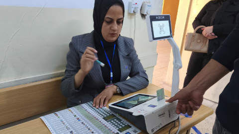 Irak’ta özel oylamada katılım yüzde 82,42