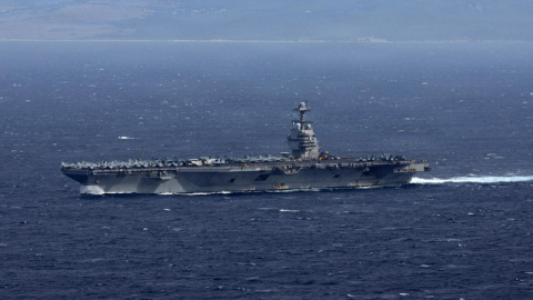 ABD uçak gemisi saldırı grubu Karayipler'e ulaştı