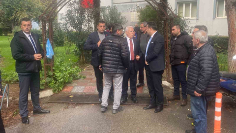 Başkan Bozbey’den şehit binbaşının ailesine taziye ziyareti