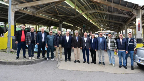 Yıldırım'da Başkan Yılmaz pazar esnafıyla buluştu