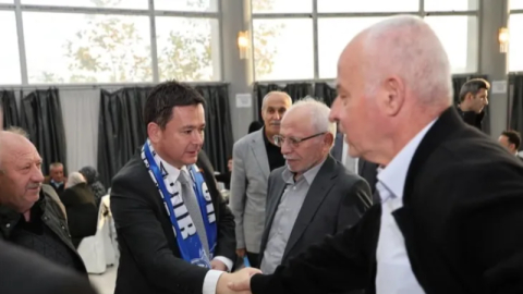 Bursa Ovaakça’da Başkan Aydın’a hizmet teşekkürü