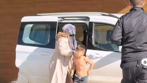 Üzerine kaynar su devrilen çocuk yaralandı