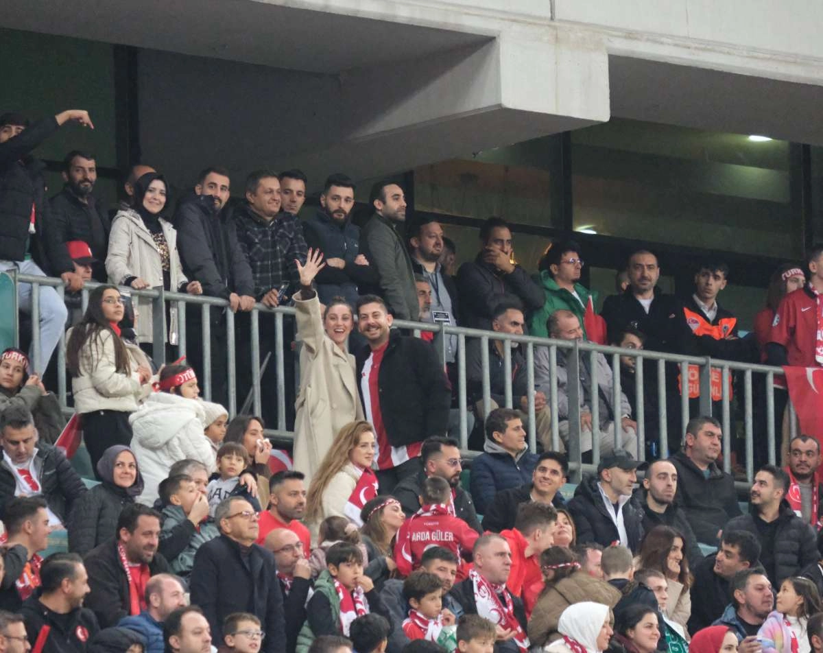 (ÖZEL) Türkiye-Bulgaristan taraftar fotoğrafları