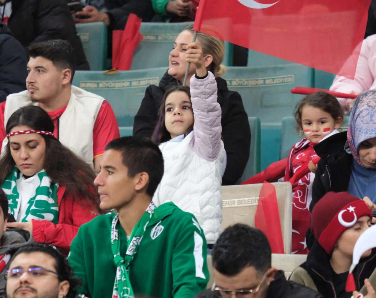 (ÖZEL) Türkiye-Bulgaristan taraftar fotoğrafları