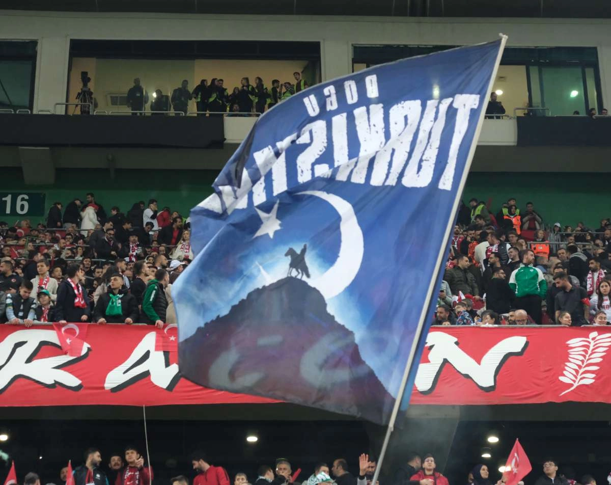 (ÖZEL) Türkiye-Bulgaristan taraftar fotoğrafları