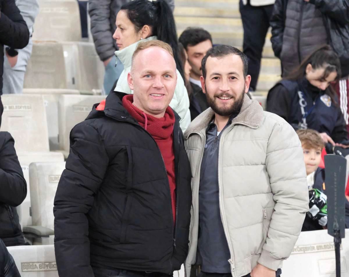 (ÖZEL) Türkiye-Bulgaristan taraftar fotoğrafları