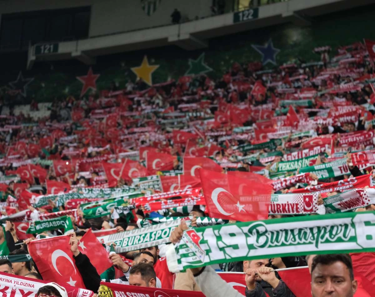 (ÖZEL) Türkiye-Bulgaristan taraftar fotoğrafları