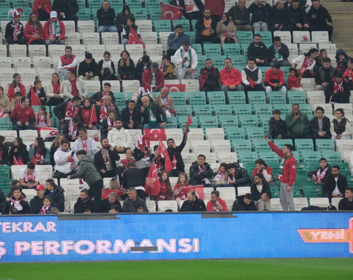 (ÖZEL) Türkiye-Bulgaristan taraftar fotoğrafları