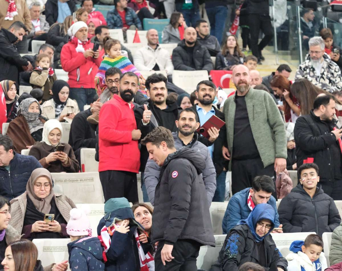 (ÖZEL) Türkiye-Bulgaristan taraftar fotoğrafları