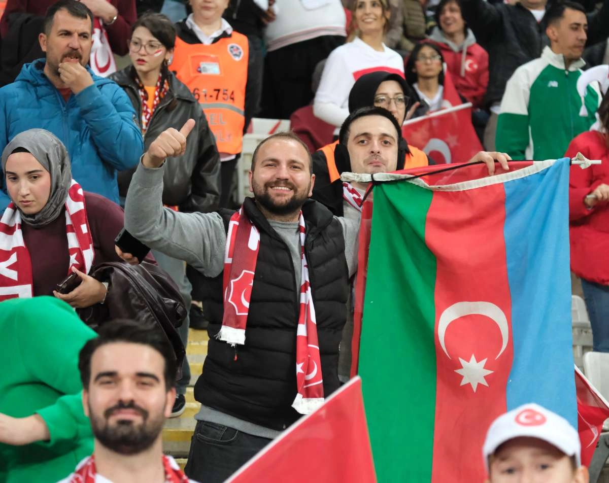 (ÖZEL) Türkiye-Bulgaristan taraftar fotoğrafları