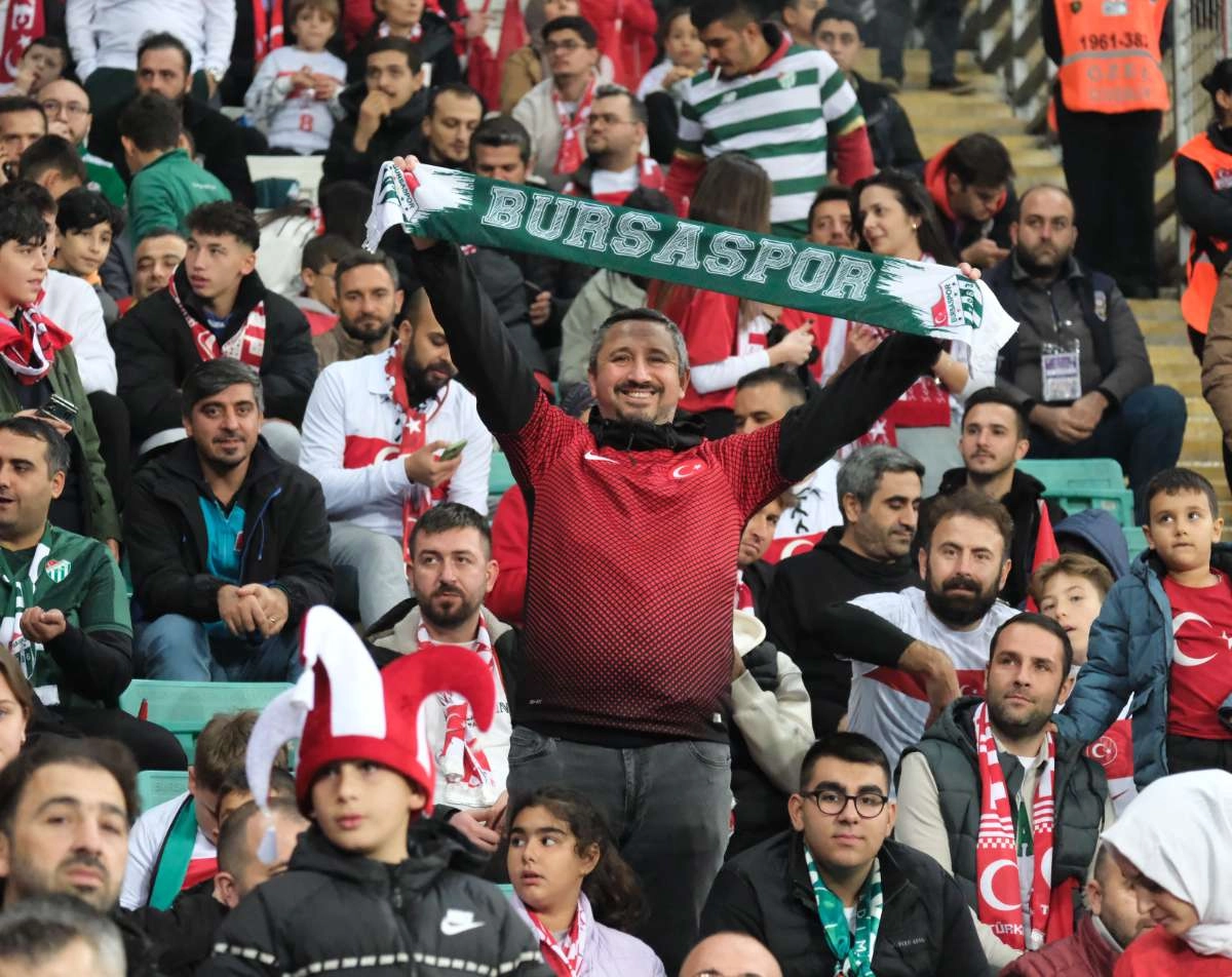 (ÖZEL) Türkiye-Bulgaristan taraftar fotoğrafları