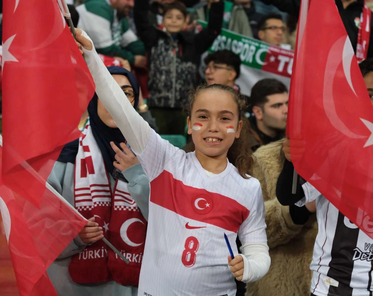 (ÖZEL) Türkiye-Bulgaristan taraftar fotoğrafları