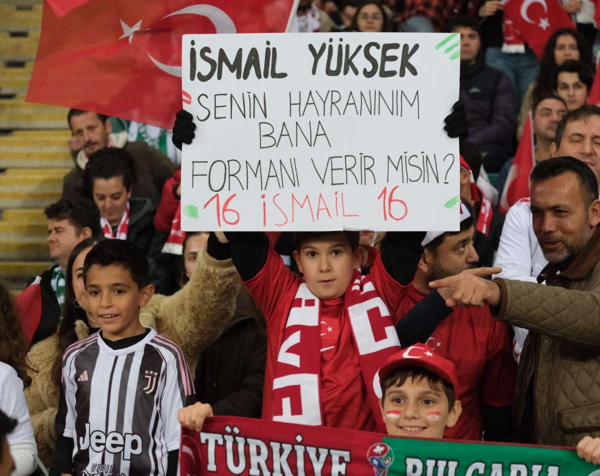 (ÖZEL) Türkiye-Bulgaristan taraftar fotoğrafları